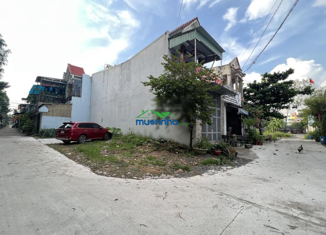 Đất 2 mặt tiền 82.2m2 gần kdc tứ hải và ngã tư chiêu liêu p. tân đông hiệp, tp dĩ an