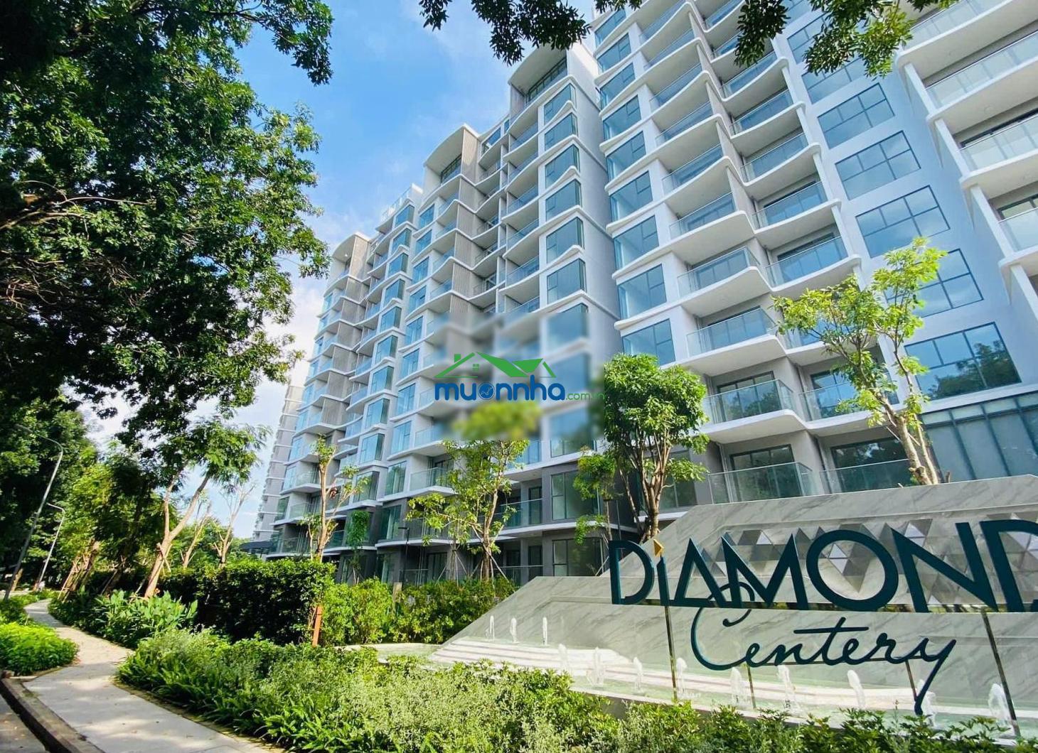 Bán căn 3pn giá tốt nhất 9.650 tỷ diamond centery, view rừng nguyên sinh, nhà mới tầng đẹp