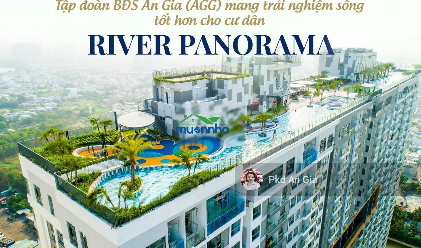 Quản lý cho thuê chcc river panorama 2pn 11tr, full nt 12tr, lh 0918 981 ***