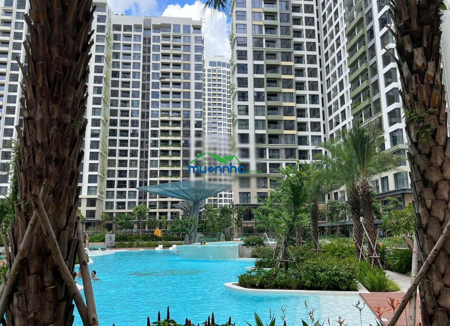 Căn giữa - 2pn, tòa b lumiere boulevard - giá chỉ 4,65 tỷ all in, tầng trung, view nội khu thể thao