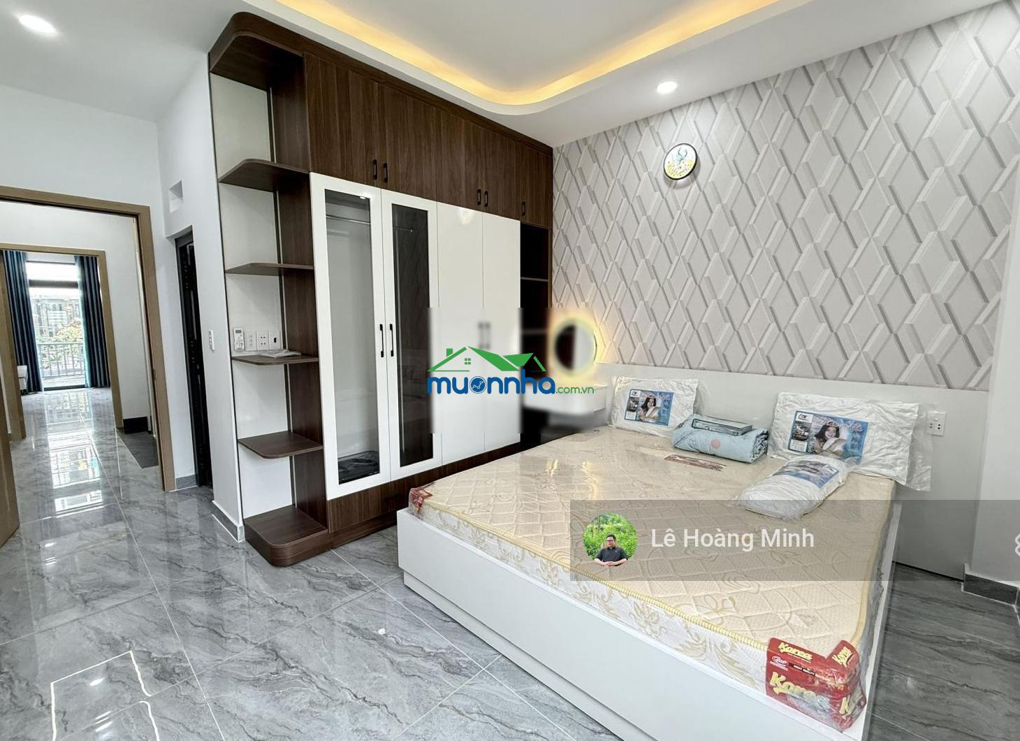 Nhà phố có thang máy đường nhựa 6m thông lê văn khương. full nội thất - 3