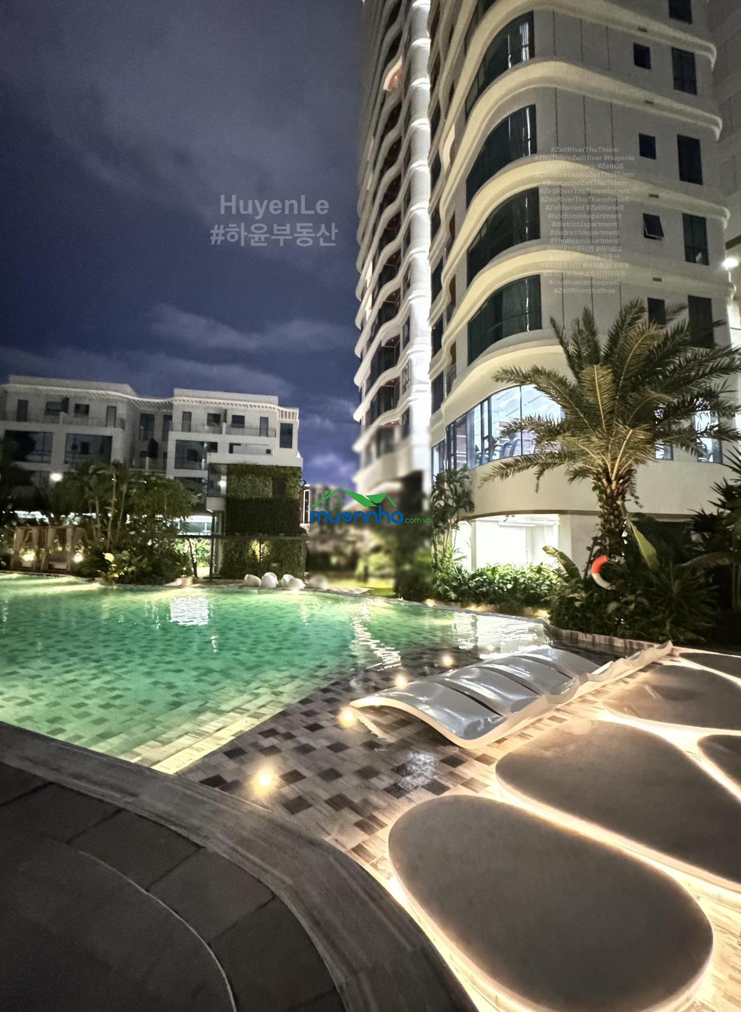 Bán gấp - giá đầu tư - 2pn lớn zeit river - view tuyệt phẩm tầng cao. liên hệ ngay em huyền lê - 2