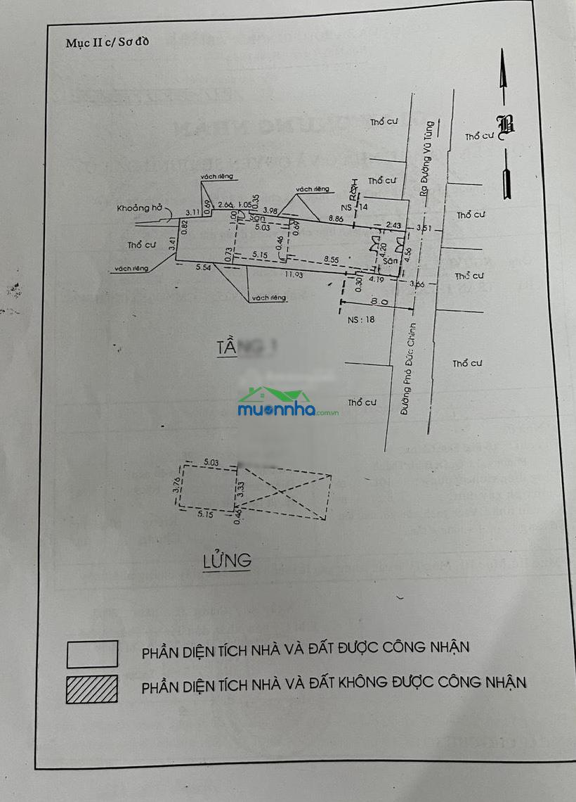 Bán gấp căn nhà 107m2 đường phó đức chính bình thạnh (gần chợ bà chiểu) 13,5 tỉ giảm sâu - 2