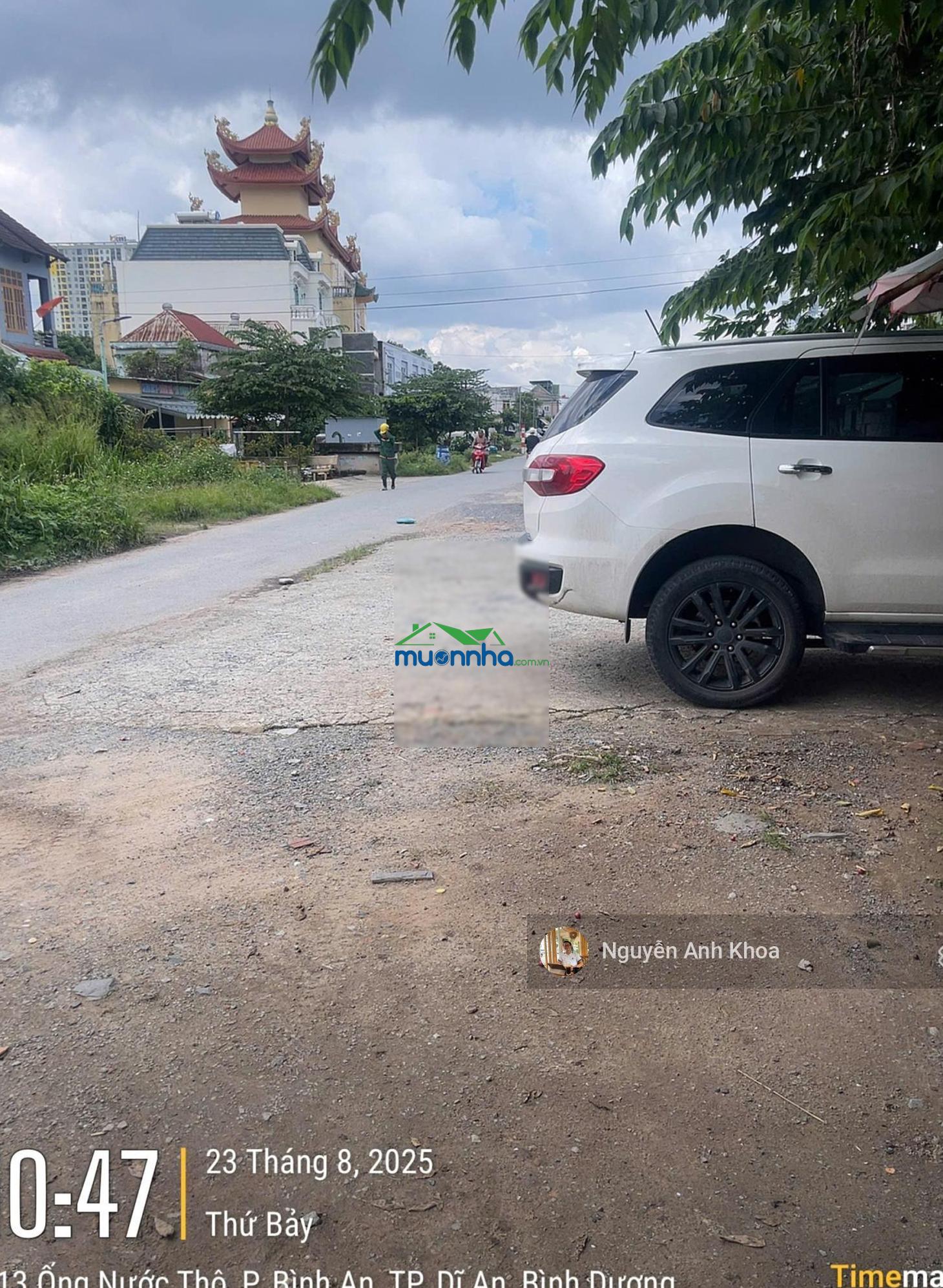 Bán gấp lô liền kề mt qk1k, đối diện chung cư bcons, dĩ an vị trí vàng, giá siêu hời