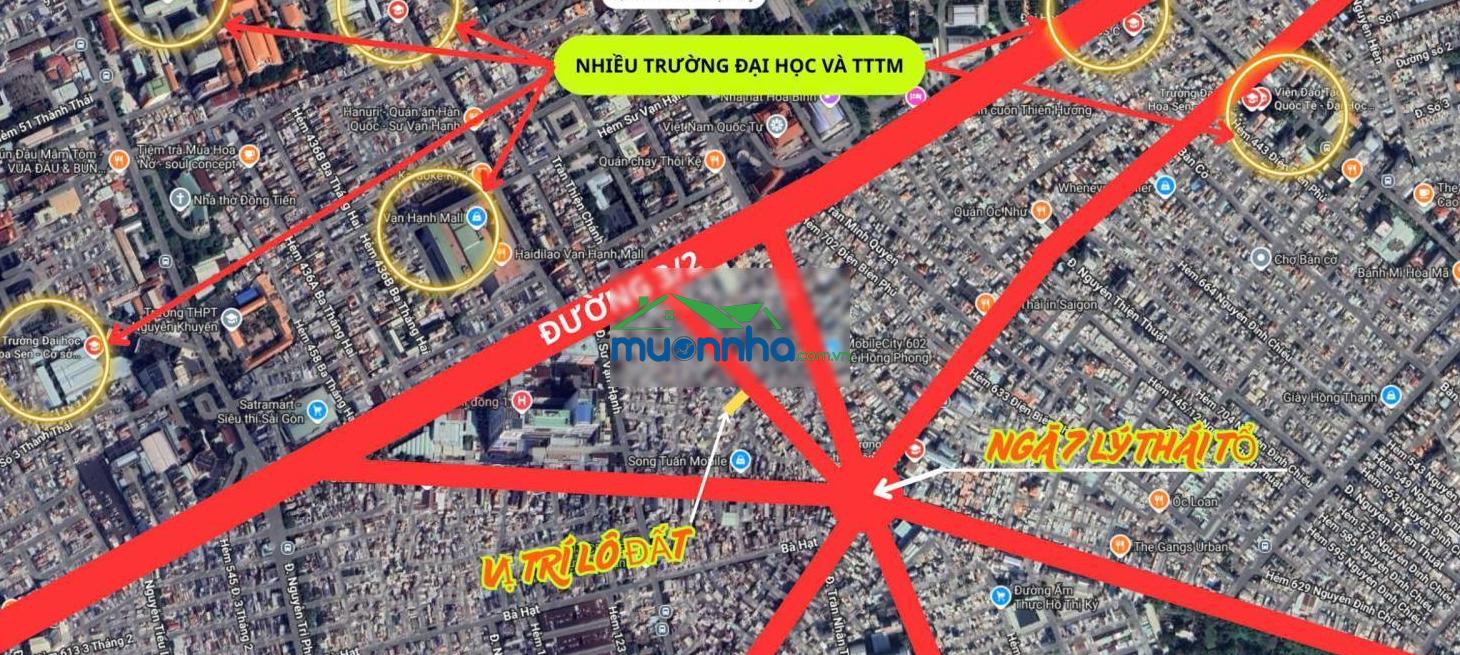 Siêu rẻ 105m² nhà c4, 5x21m, hẻm 384 lý thái tổ, quận 10, 14.5 tỷ đường 7m, kinh doanh