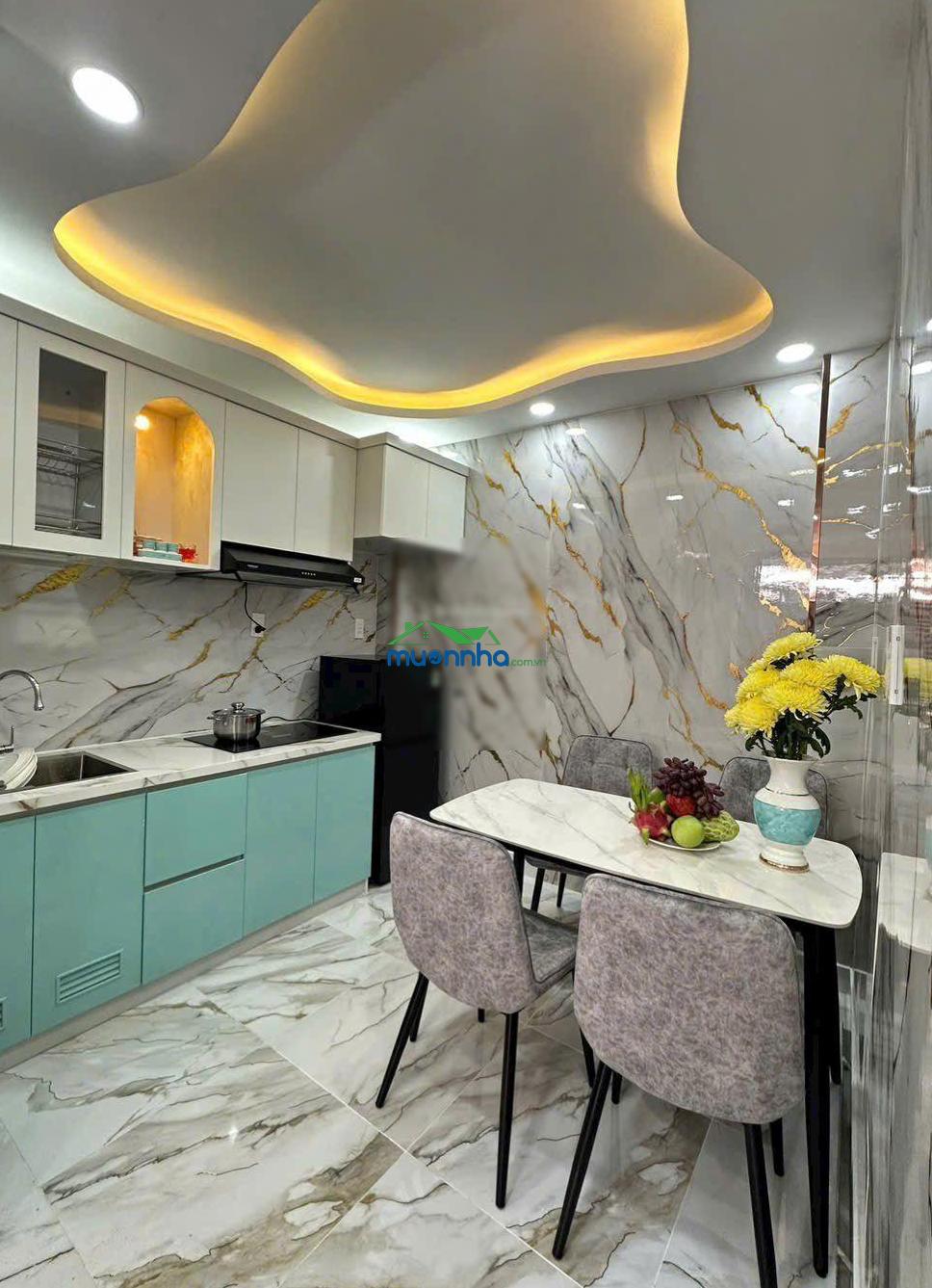 Bán nhà 4 tầng btct đầy đủ nội thất đường trần bình trọng phường 1 quận 5 - 3
