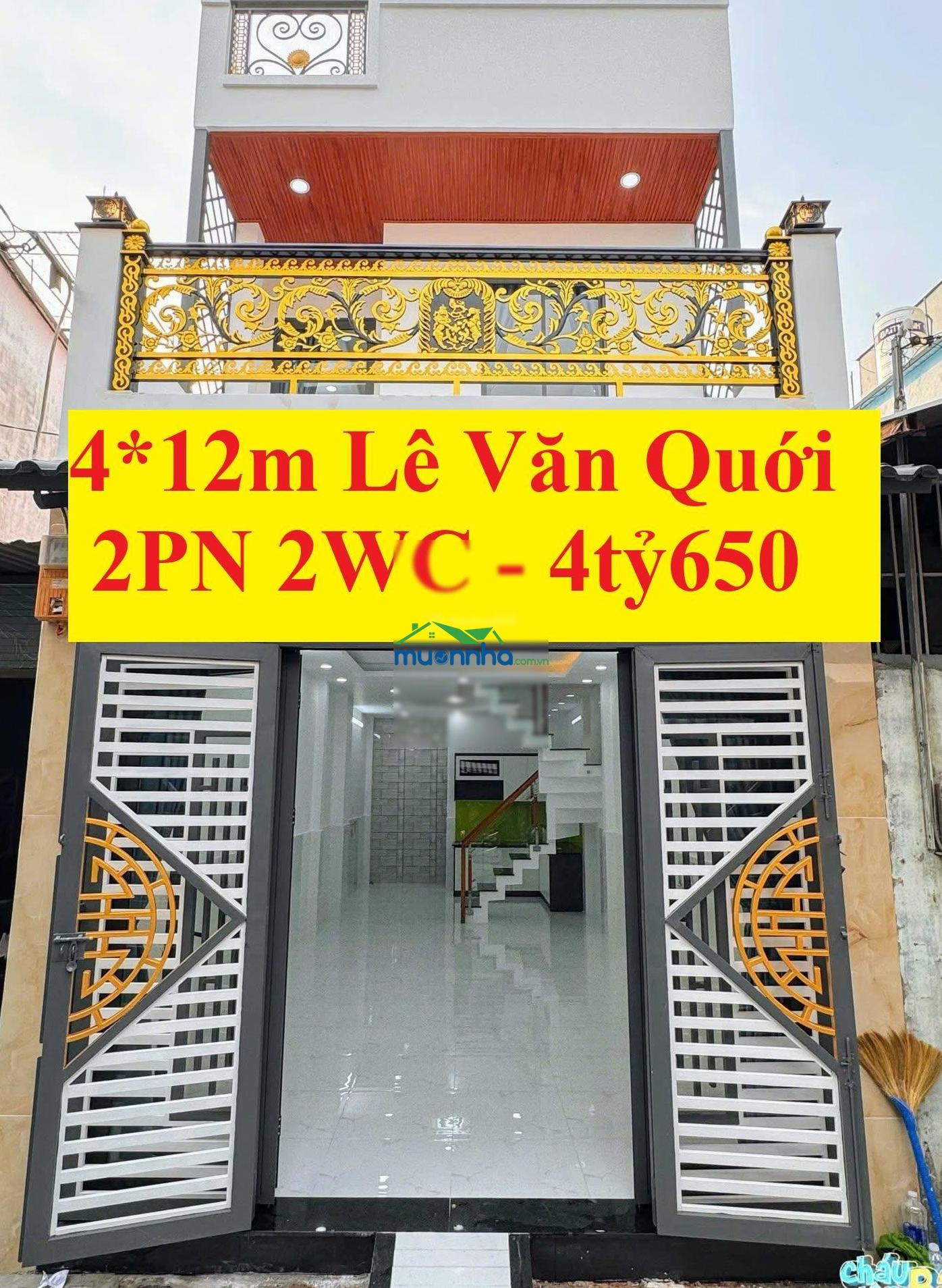 50m2 nhà 2 tầng lê văn quới, bhh a, bình tân, 4,65 tỷ, hẻm 6m, sổ riêng, hợp kinh doanh buôn bán - 3