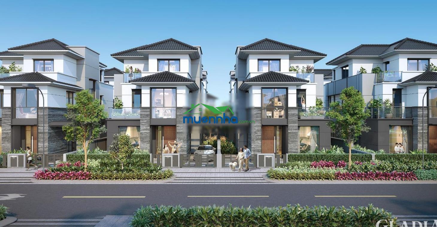 Gladia: biệt thự đơn lập 240m², sẵn sổ, ck lên tới 6,1 tỷ, thanh toán 11,9 tỷ nhận nhà ngay