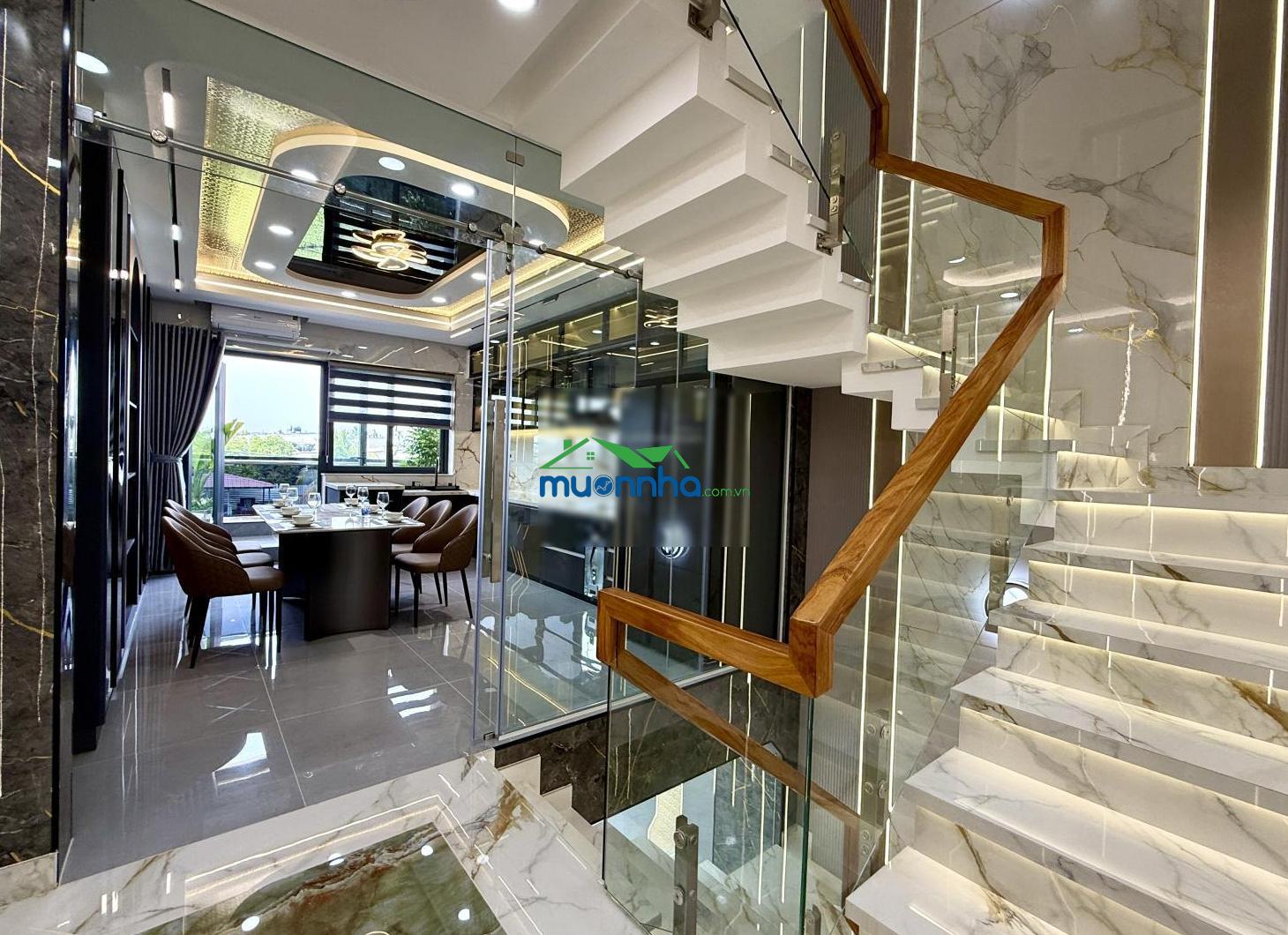 Nhà 1 sẹc đường thông tx 25, dt: 4x19m, lửng, 3 lầu, 4pn, p. thờ, s. thượng, gara ô tô, 7,25 tỷ - 3