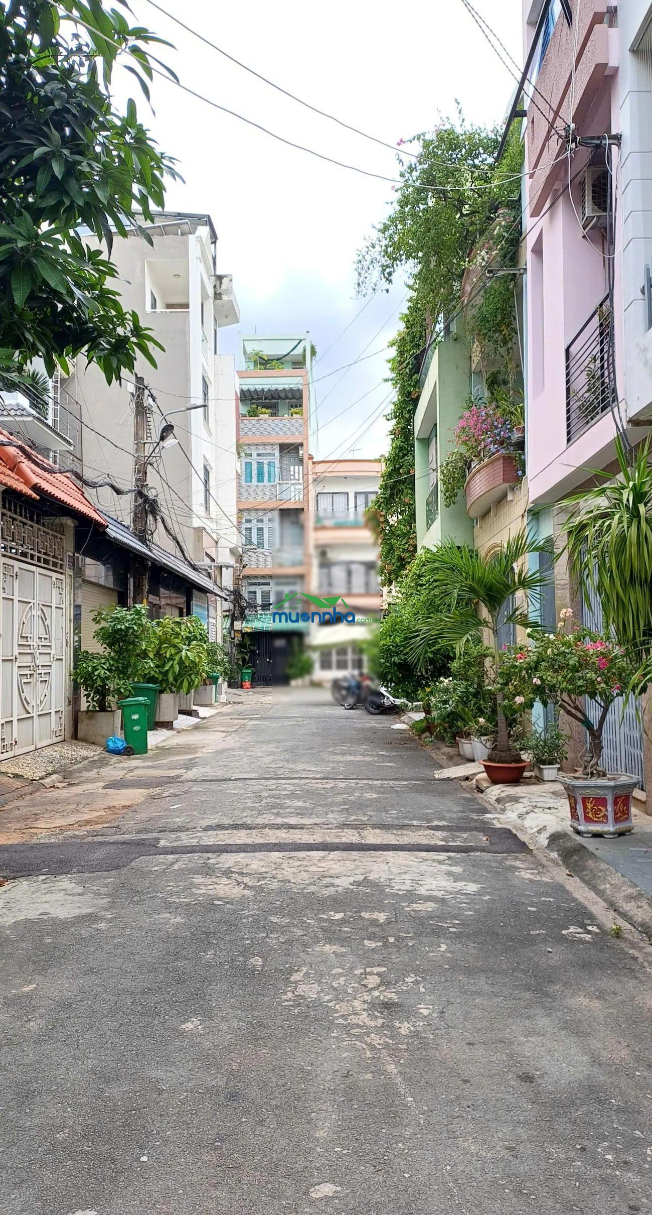 Nhà đẹp, hẻm 8m - khu vip bàu cát - 5 tầng, 5x16m - cam kết chuẩn 100%