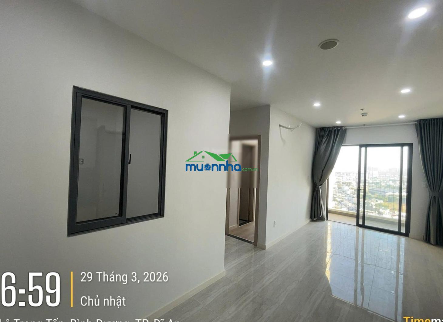 Hot hot - căn hộ 2pn2wc tại bcons polaris, 6 - 6.2 triệu/th