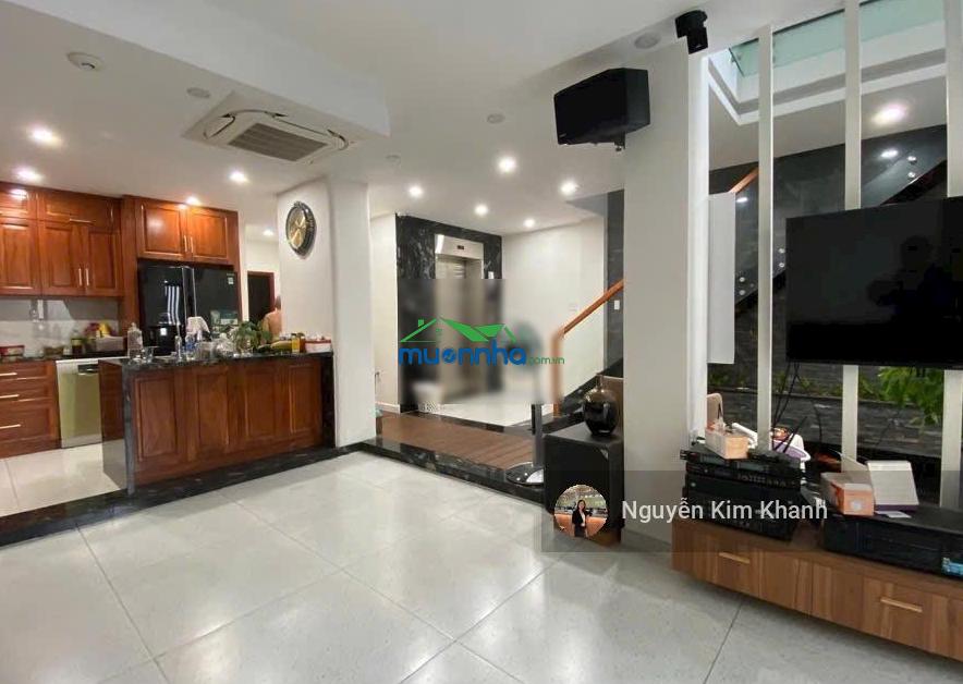 Nhà đẹp thang máy - hồ cá koi - hxh phú nhuận - 84m2 5t - ngang 7.5m - nội thất gỗ đỏ cao cấp
