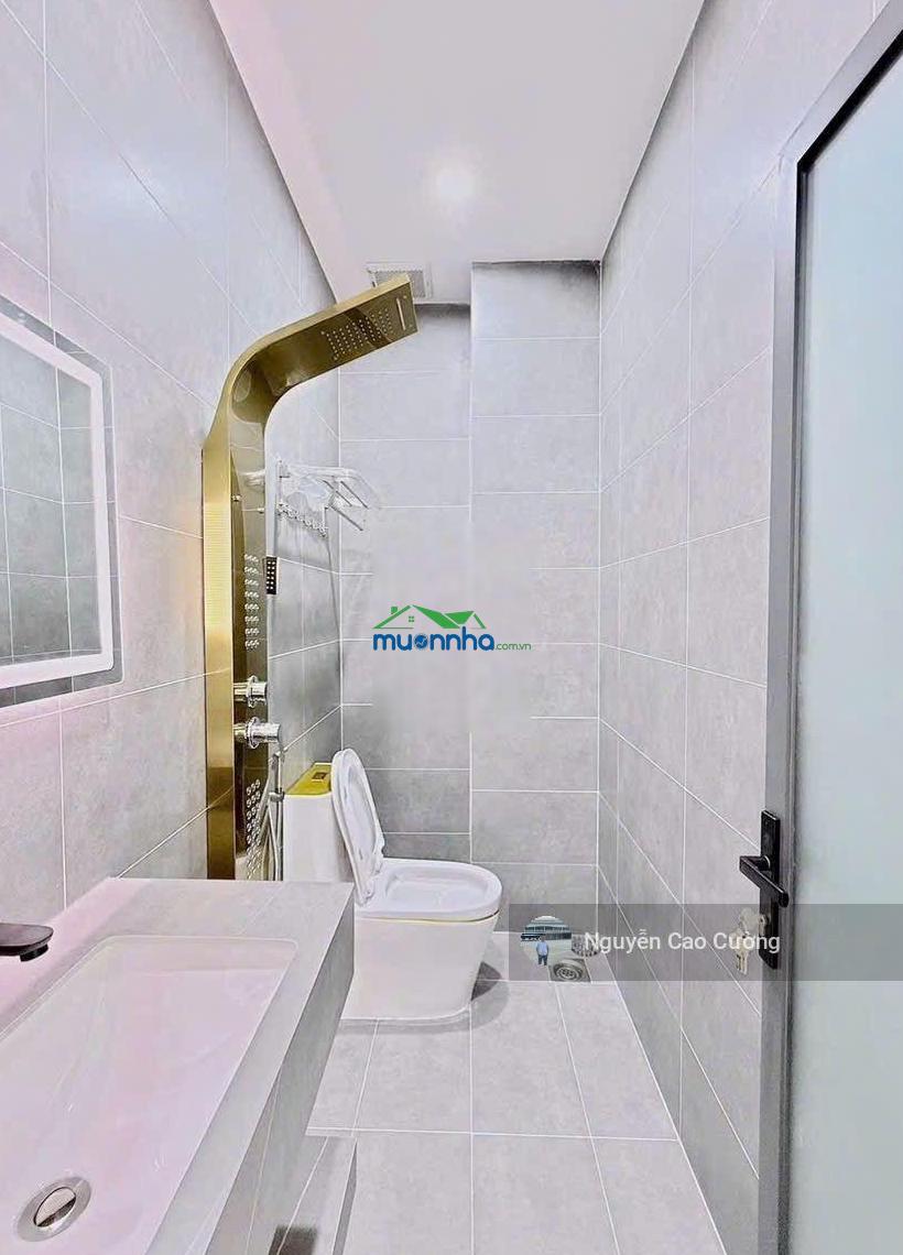 Bán nhà 4x18m đúc 1 trệt 3 lầu hẻm 5m, 2/ nguyễn thị đặng gần tiểu học lê văn thọ, giáp gò vấp - 3