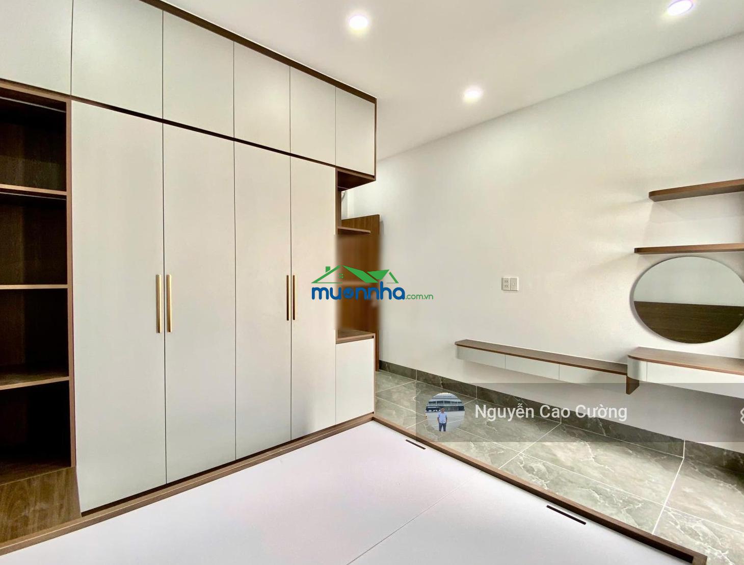 Bán nhà 1 trệt 3 lầu, hẻm 5m, 1/ hiệp thành 13 gần chợ, có sân vườn, có phòng ngủ dưới - 4