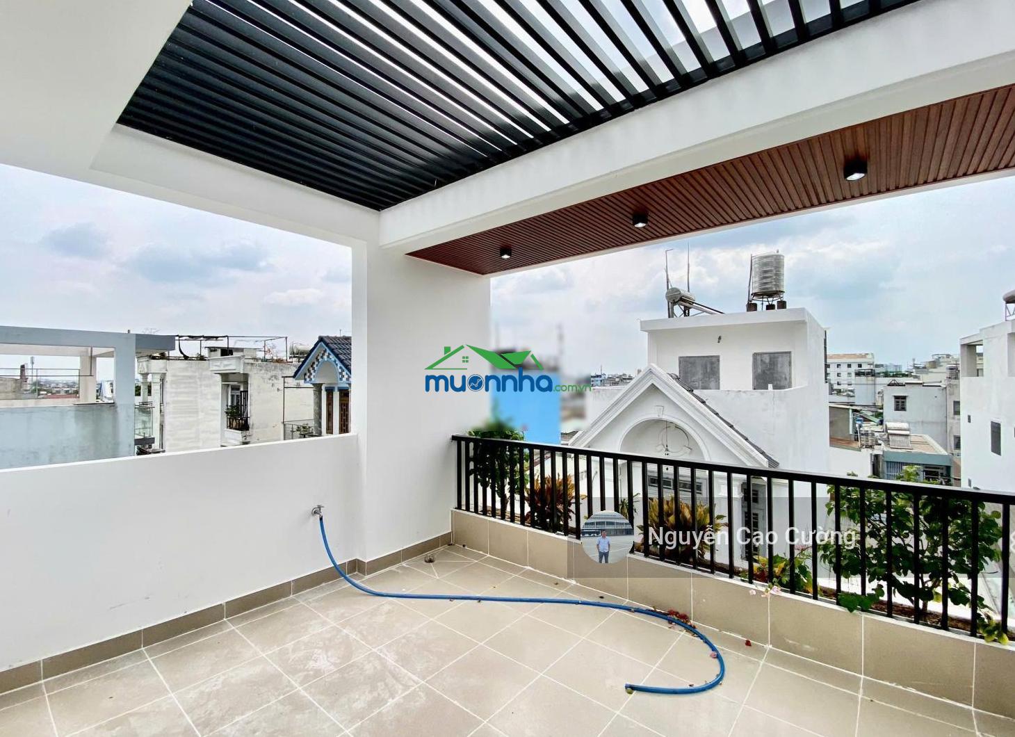 Bán nhà 1 trệt 3 lầu, hẻm 5m, 1/ hiệp thành 13 gần chợ, có sân vườn, có phòng ngủ dưới - 2