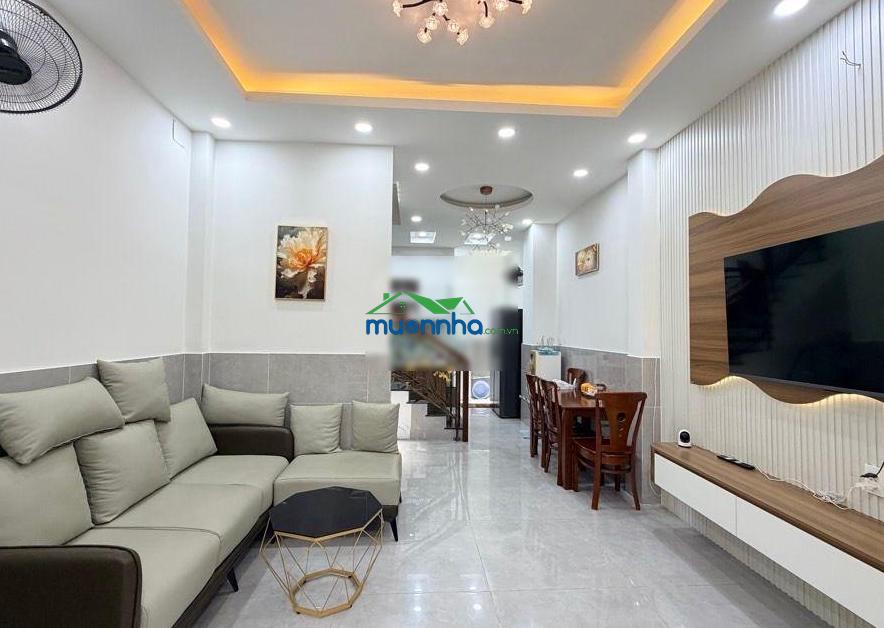 5.45tỷ 3 tầng btct 4mx10m hoàn công đủ - full nội thất - quang trung - gò vấp - nhà đẹp vào ở ngay - 4