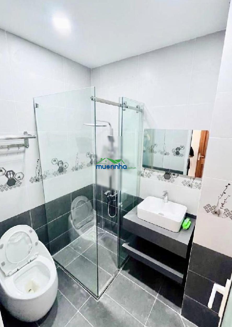 Giảm sốc nhà dương bá trạc p1q8 4 tầng 4pn 5wc 6t5 tl 46m (3.2 x 14m) nở hậu - đường trước nhà 6m
