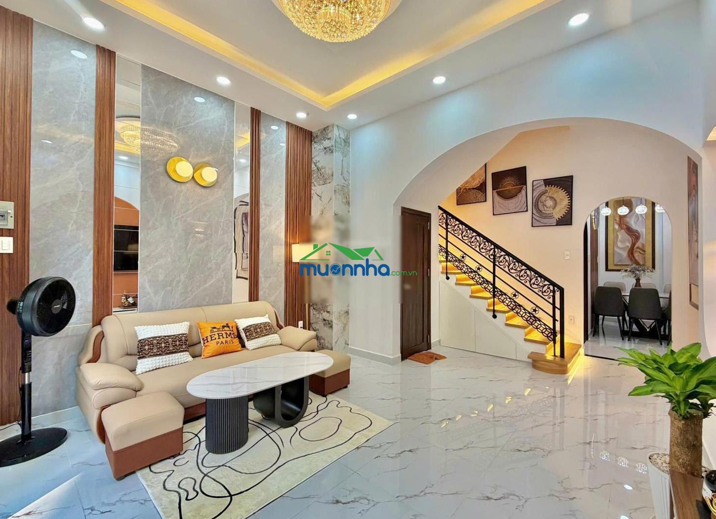 Hầm 5 lầu 9pn, dt 60m² có hđt 45tr/th, hẻm rộng gần mặt tiền phan văn trị bình thạnh chỉ 9.6 tỷ - 3