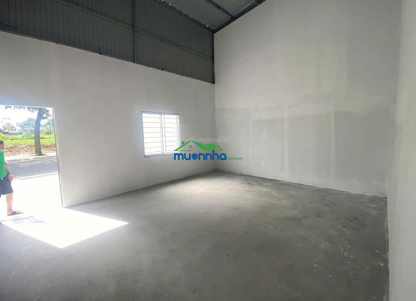 Cho thuê kho mới 100% gần thành phố mới bình dương - diện tích 17x24m = 399