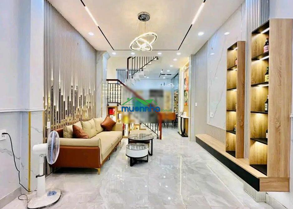 Cần tiền bán nhanh! 3ty150 nhà nơ trang long-bình thạnh, 62,4m² với 4 lầu đủ công năng, sổ riêng