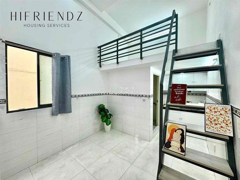 Phòng trọ gác 2m - thang máy ở 3-4 người sát chợ rạch ông, cầu chữ y