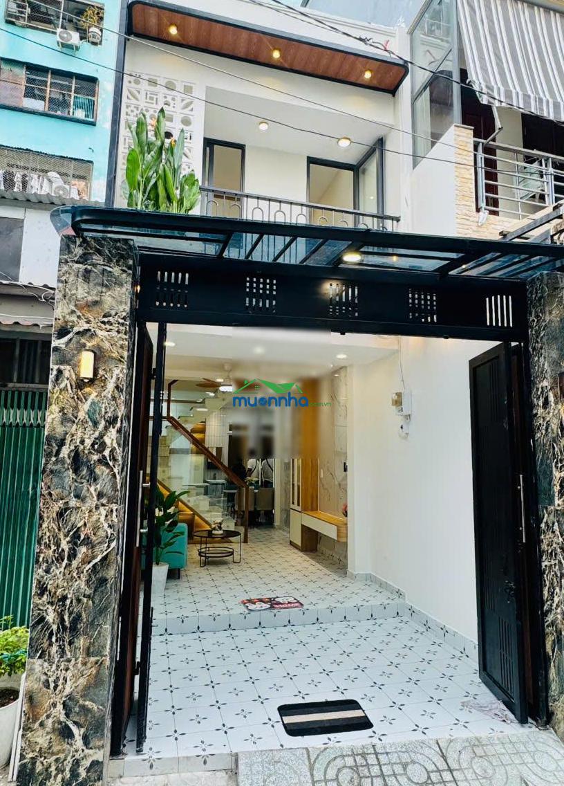 Nhà đẹp phan văn trị - bình thạnh ô tô đậu cửa - 3pn - full nội thất - chỉ 6.6 tỷ