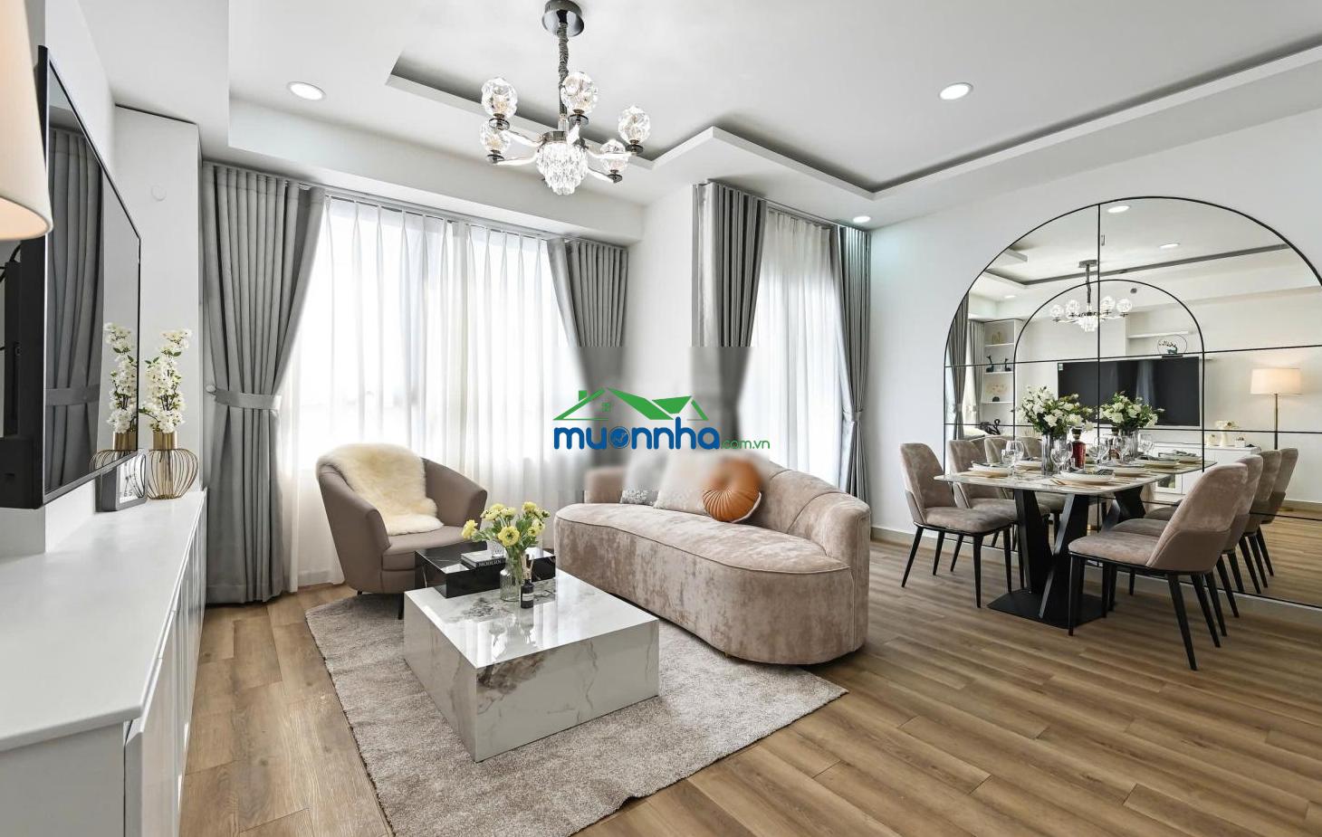Cho thuê 2pn masteri thảo điền - 22tr - căn góc - nhà đẹp
