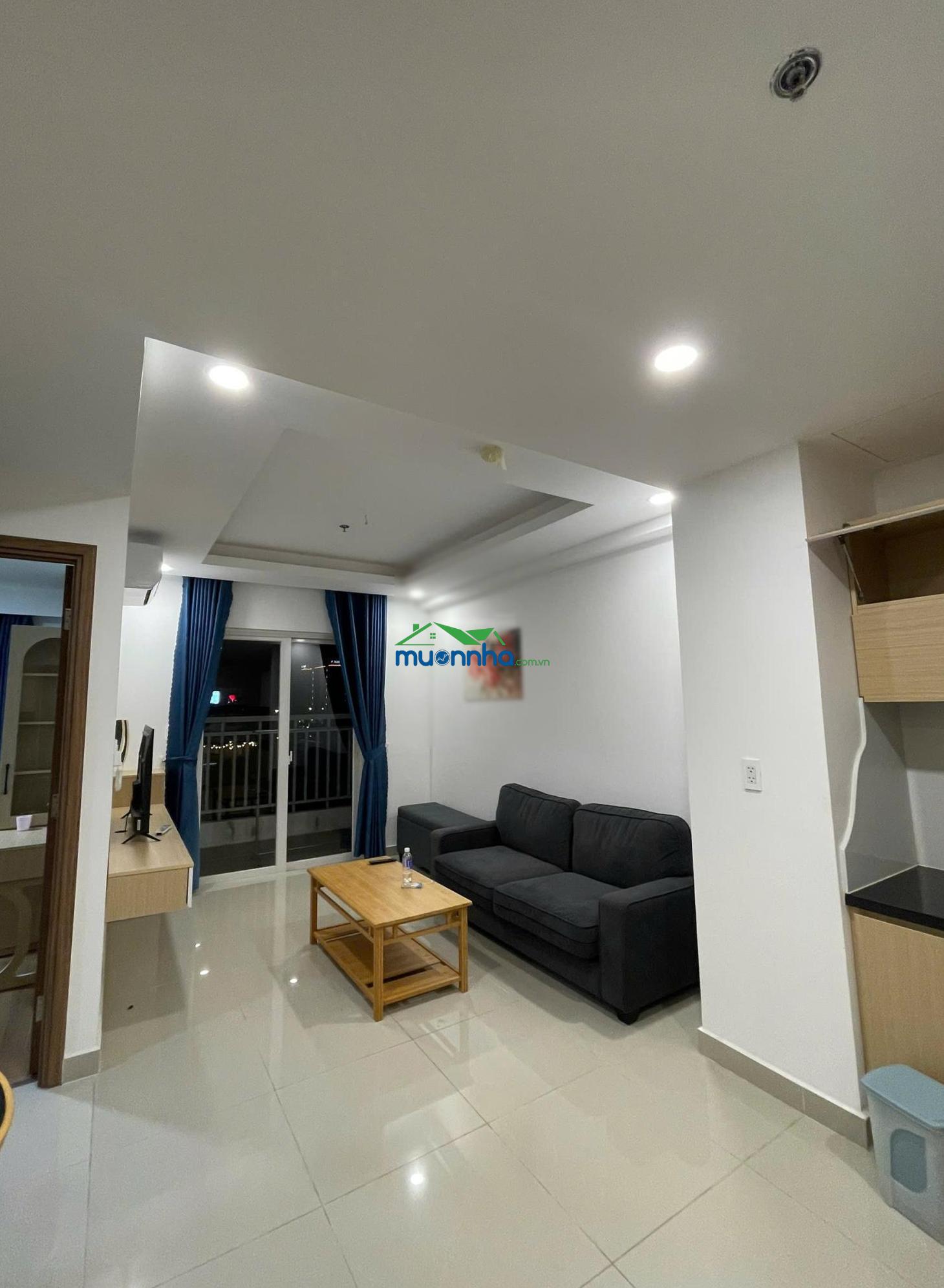 Cho thuê căn hộ midori the view 51m², 1pn, 1 wc, 1 phòng làm việc giá 10 triệu