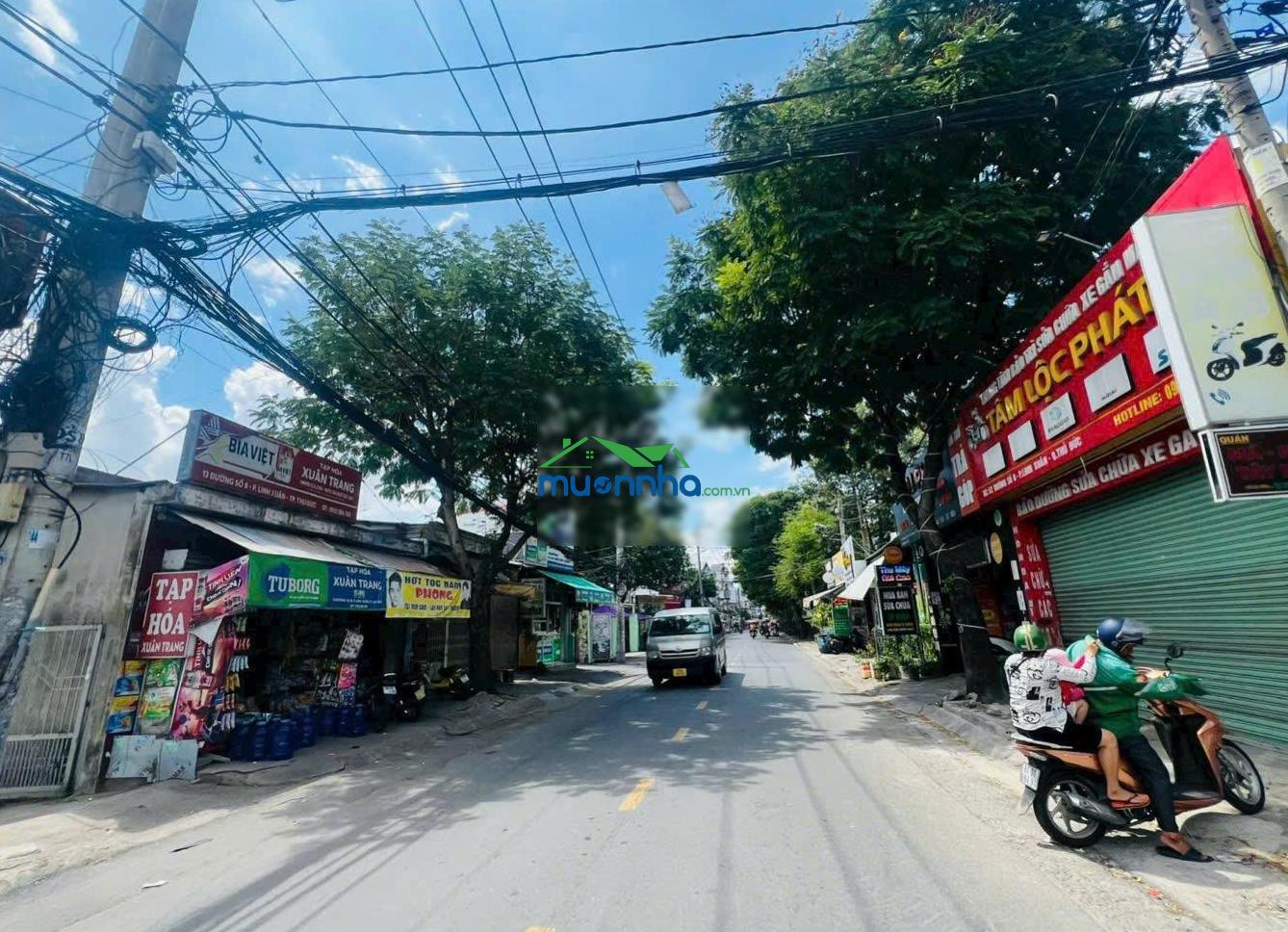 Dãy trọ đường nhựa 10m linh xuân - diện tích 147,3m2 (6.07m x 24.7m) - thu nhập 14tr/tháng - 3
