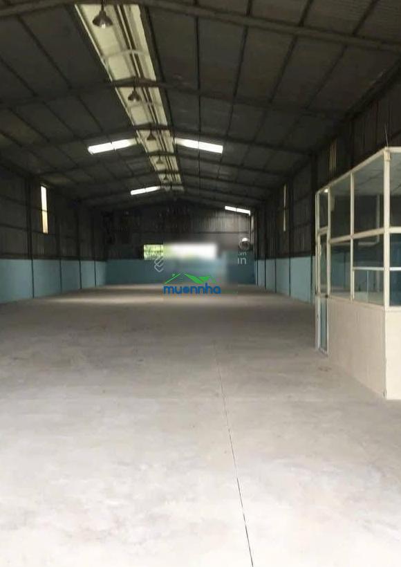 Cho thuê kho định hoà, thủ dầu một, bình dương. dt 12x53m có điện 3fa