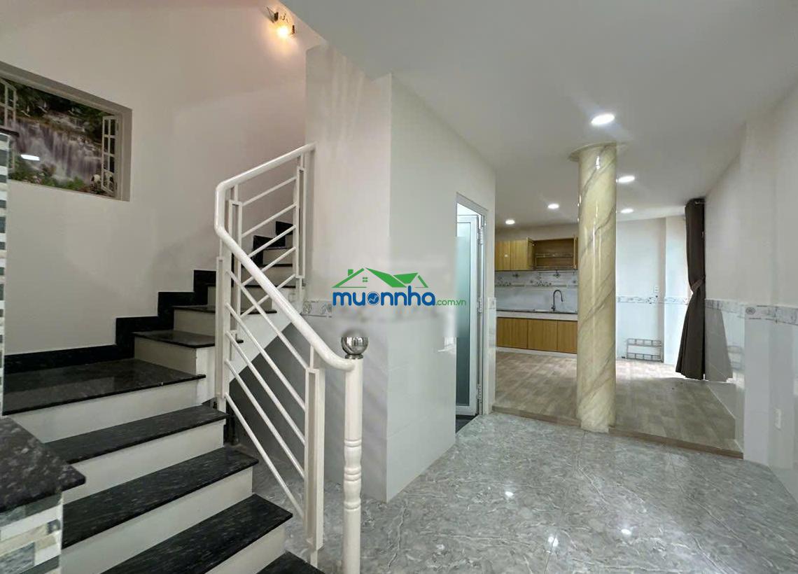 Nhà đẹp 4 tầng, có sân đậu xe, diện tích khủng 70m², hẻm lớn đường lưu hữu phước - 3
