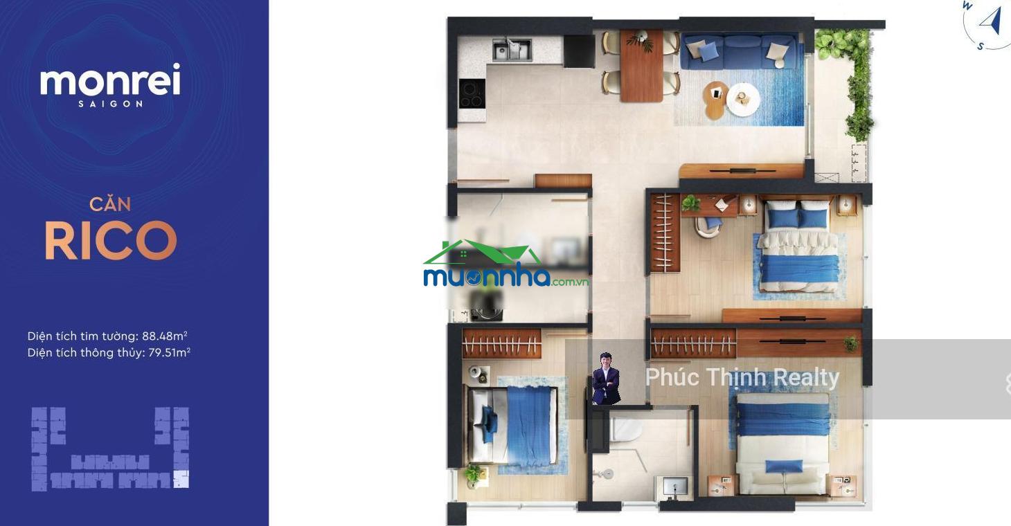 Monrei saigon nhận booking giai đoạn đầu - cđt mitsubishi uy tín - tt chỉ 50% đến khi nhận nhà - 4