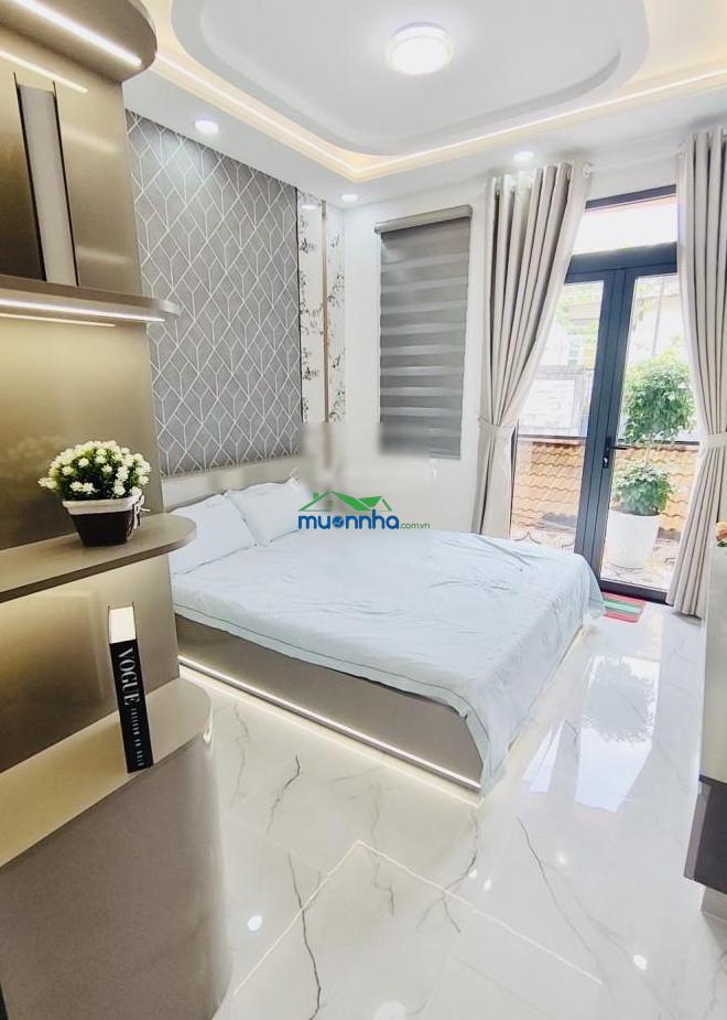 Nhà mới 3 tầng, 45m², 5,65 tỷ, full nội thất, cách mt nguyễn sỹ sách 15m, kề chợ tân trụ - 4
