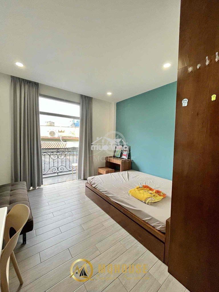 Balcony 1pn_thang máy_full nội thất_phạm viết chánh_p19_khu phố nhật