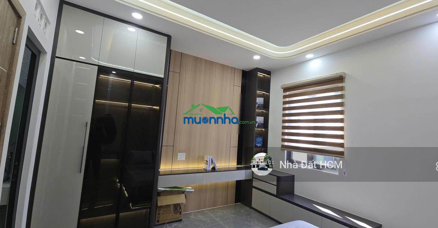 Nhà 1/phạm văn đồng, đường trước nhà 8m, vỉa hè cây xanh 2 bên, nhà 4 tầng hoàn công chuẩn - Ảnh 4