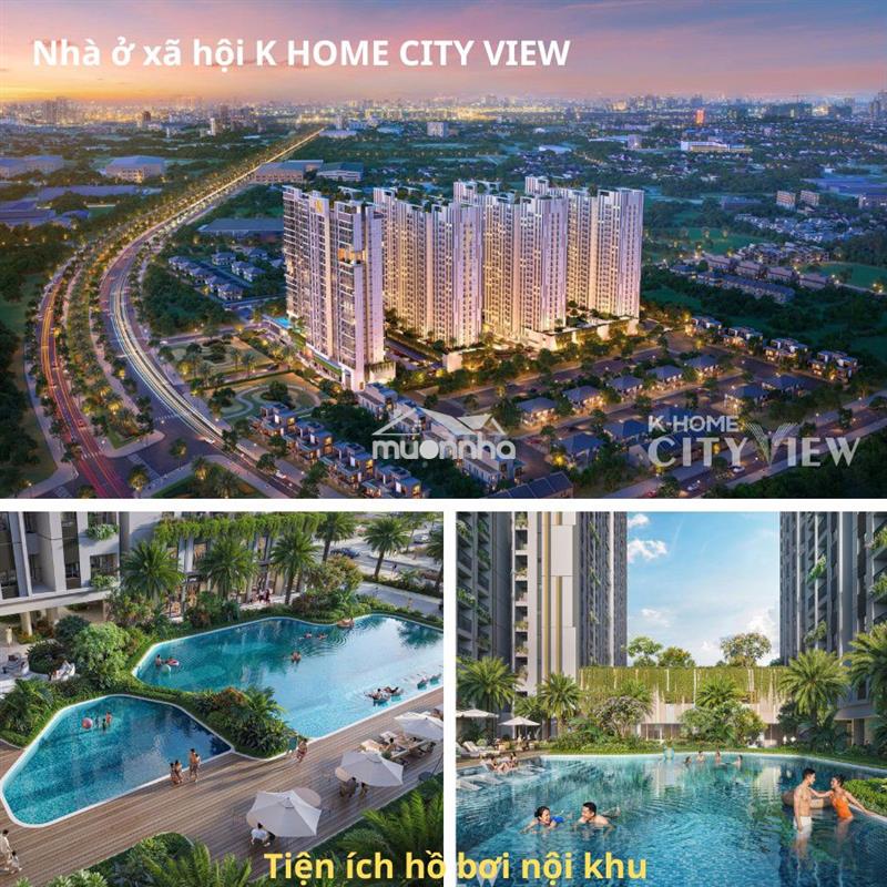 Nhà ở xã hội k home city view biên hoà