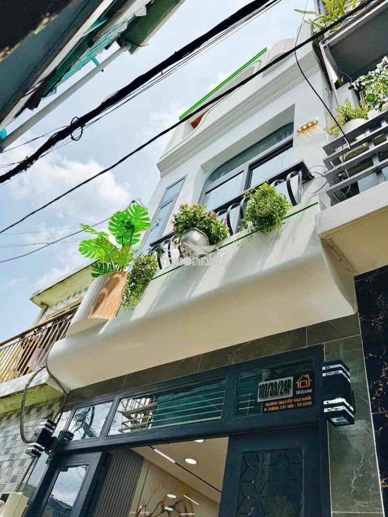 Nhà nguyễn văn khối  gv vị trí đẹp - 3