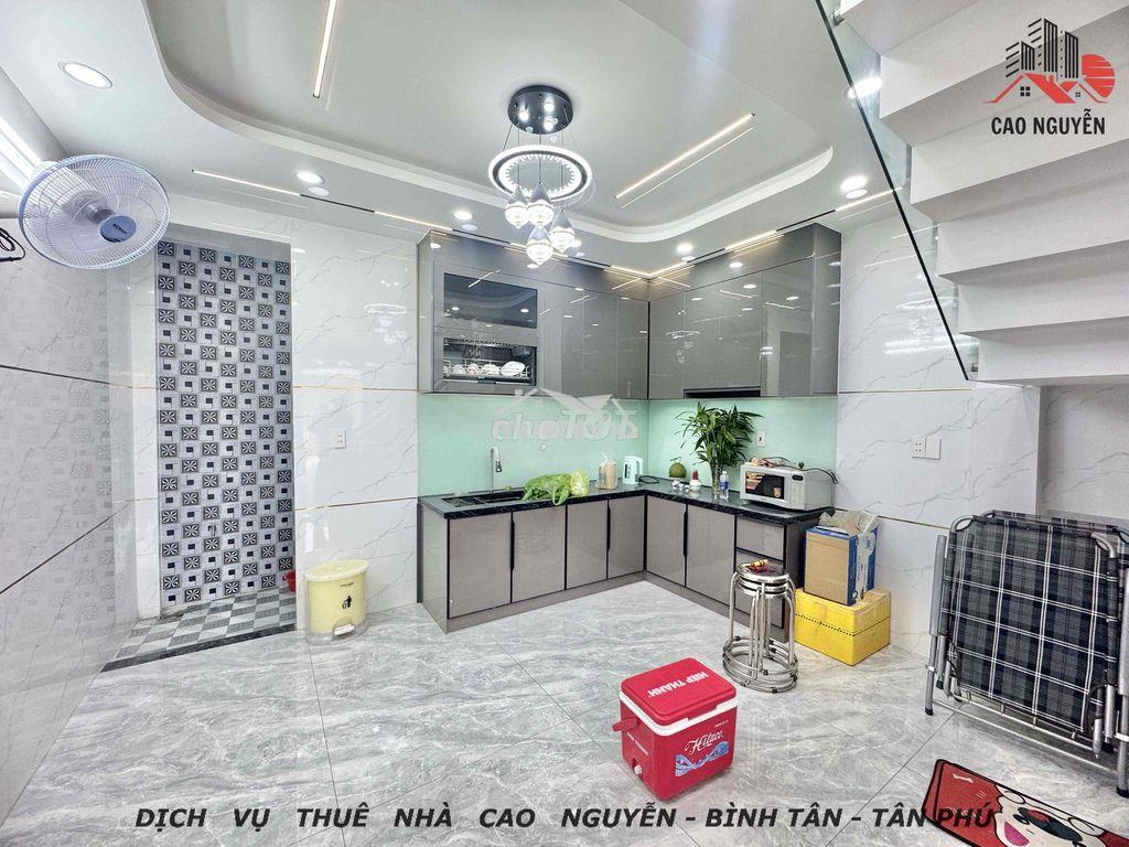 Nhà hương lộ 2 mới 100% 5 tầng 6pn 5wc 5 máy lạnh hẻm rộng - 4
