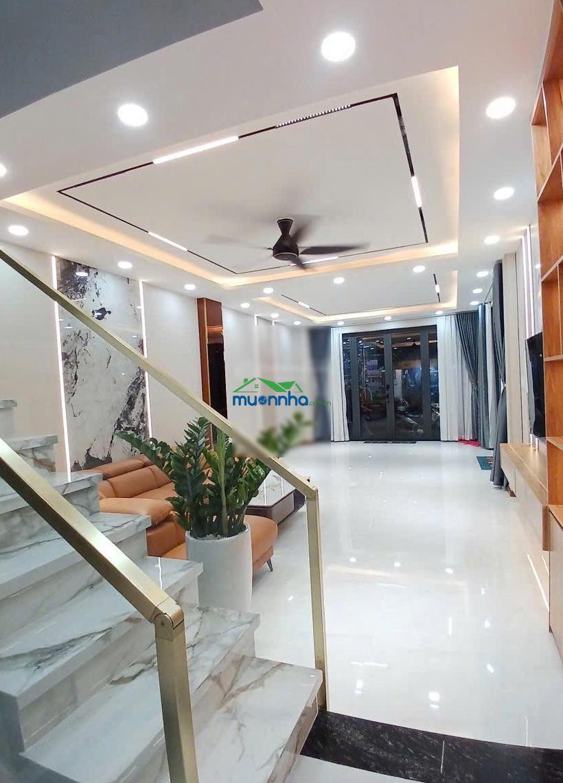Bán nhà hẻm xe hơi 5m 4x15m 1 lầu đúc mới full nội thất