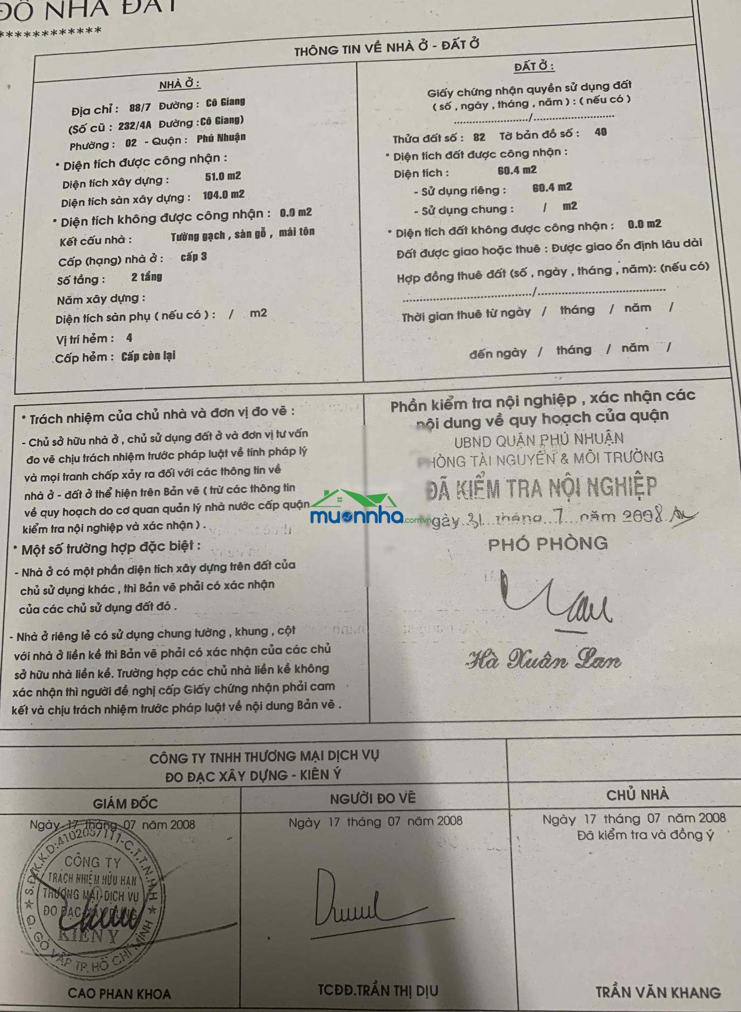 Nhà chính chủ cần bán, nhà cũ tiện xây lại mới - 4
