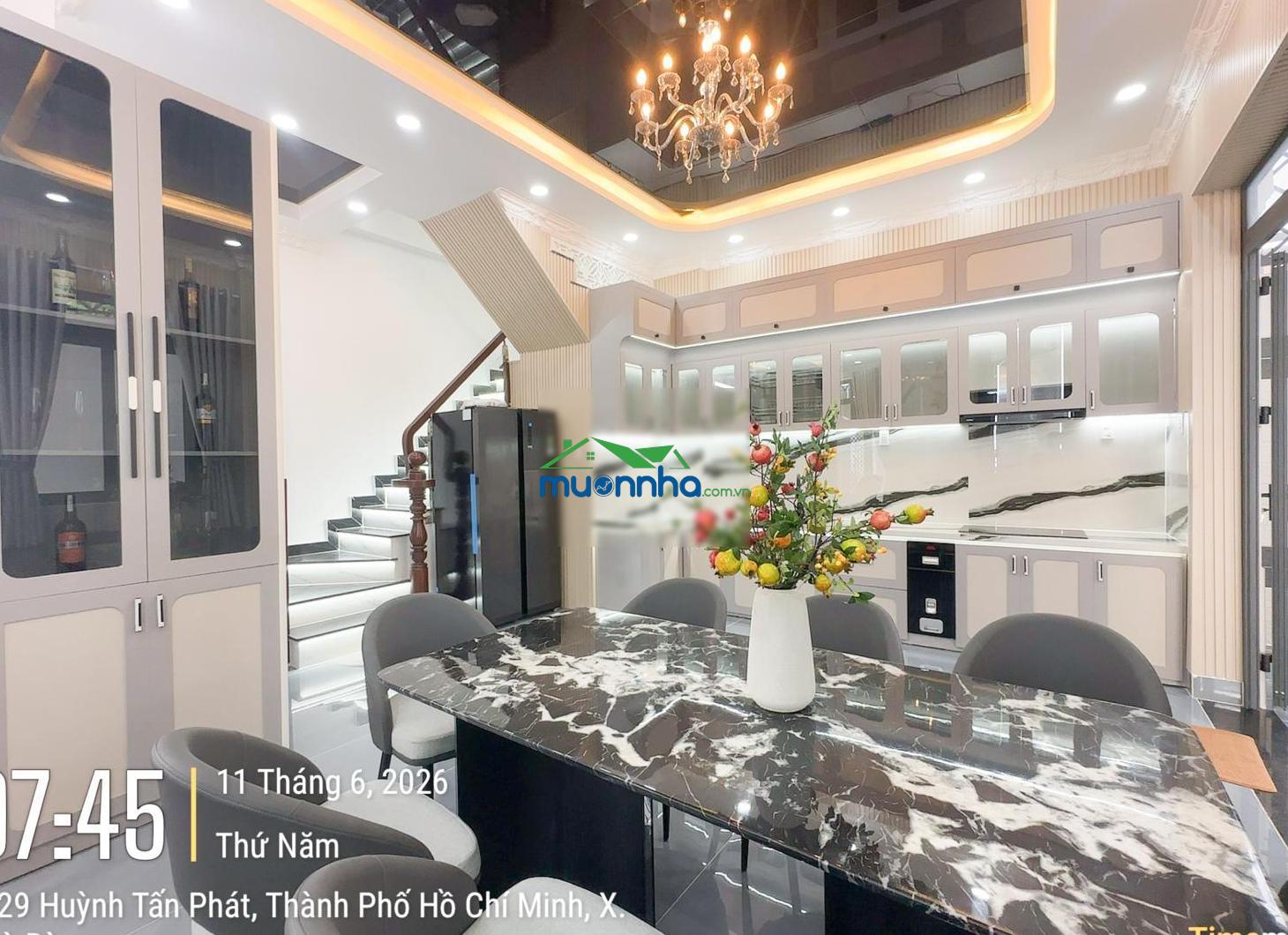 Bán nhà phố góc 2 mặt tiền kdc huỳnh tấn phát - nhà bè