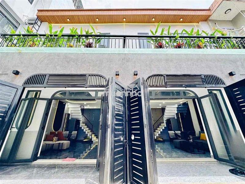 Nhà nguyên căn mới đẹp 1 xẹc đường xe hơi phạm văn chiêu