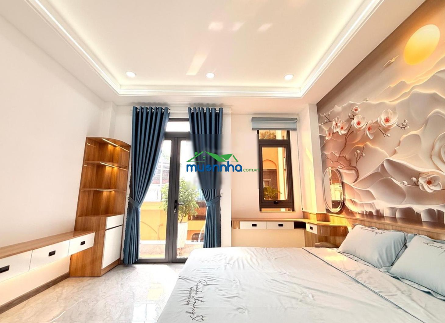 5 tầng - thạnh xuân 25, q12 - tặng full nội thất - dt 54m2 (4x14m) - hxh tránh - chỉ 6.3 tỷ tl