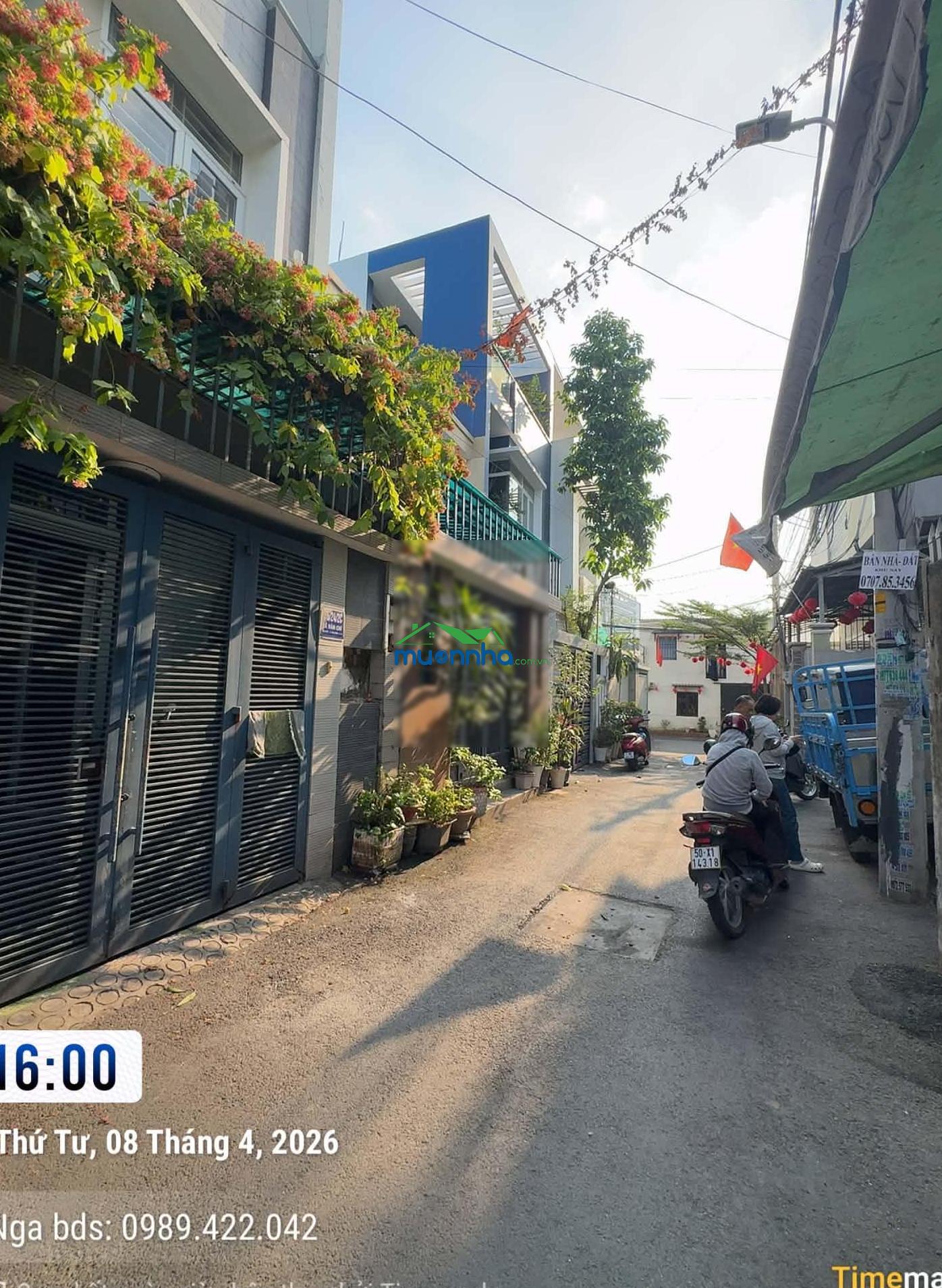 Hxh gần ngã tư thủ đức kế bên bv đa khoa 112m ngang 5m vuông a4 2 tầng đúc kiên cố 6 phòng - Ảnh 3
