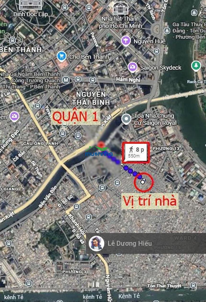(Có video nhà thật) nhà hoàng diệu 3 tầng. 40m2. hẻm 3m. sát chợ vuông vắn. chỉ 500m là tới quận 1