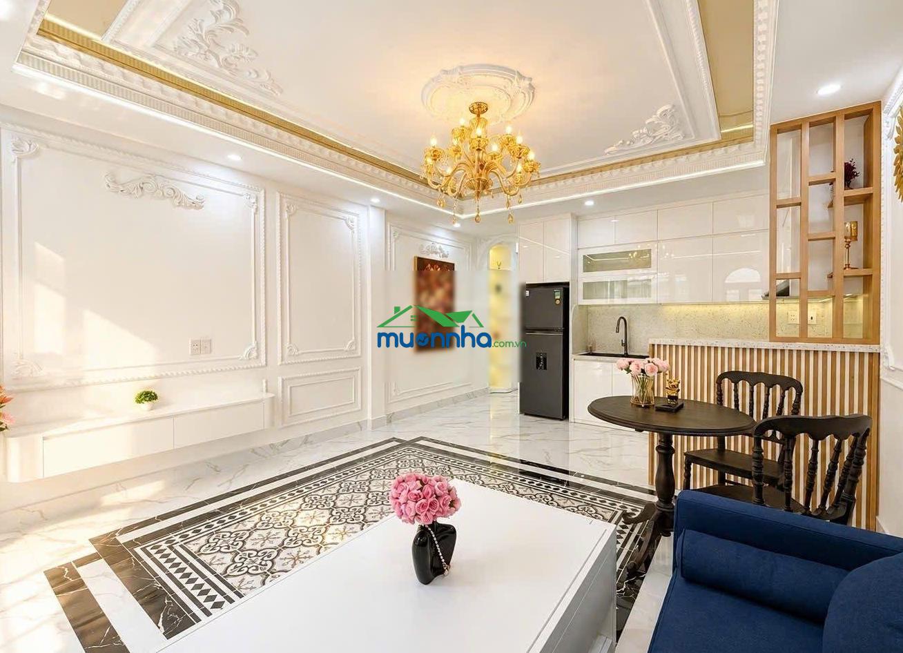 Siêu phẩm xây mới gần nguyễn văn trỗi nhà đẹp nội thất vip 43m2 với 3 phòng ngủ ban công trước sau - 2