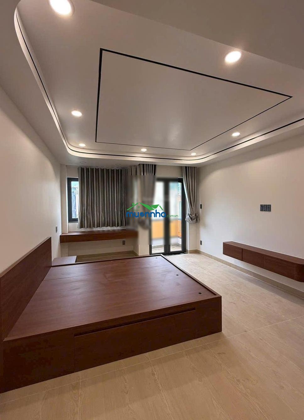 Bán nhà bình thạnh - dt 60m² - gần chợ bà chiểu - trệt lửng 2 lầu sân thượng