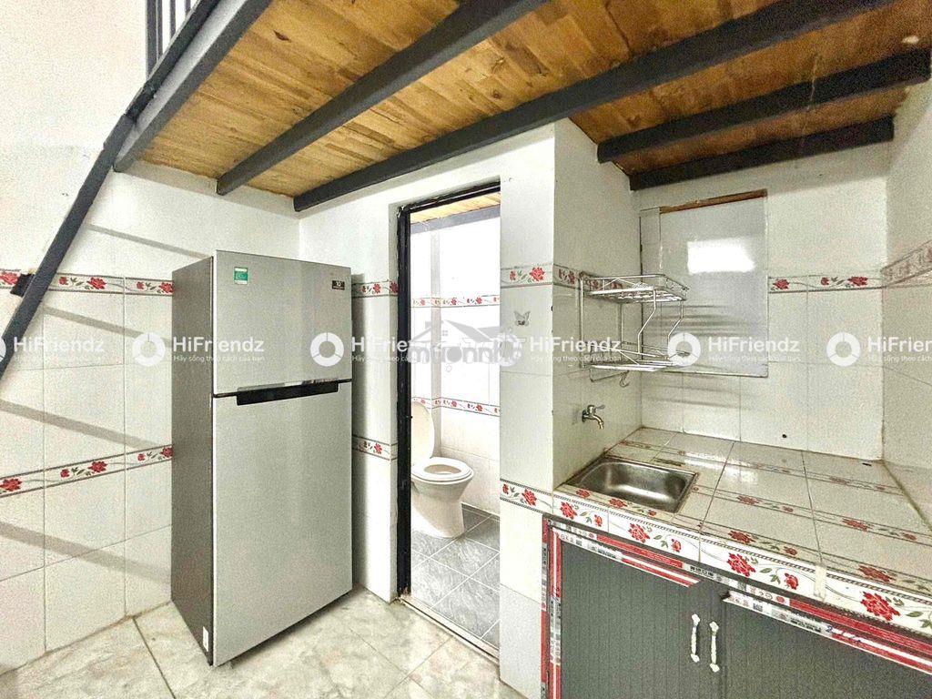 Cho thuê phòng gác giá rẻ cửa sổ có thang máy gần vườn lài phú thọ hoà - 4