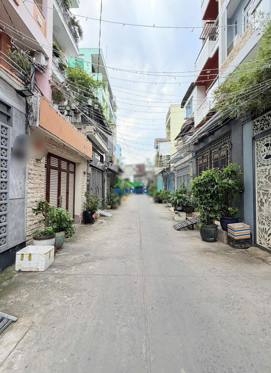 Khu cao lỗ parc mall p4 quận 8 - hẻm 6m, dt 70m² (4.2x16.8m), hai mặt hẻm