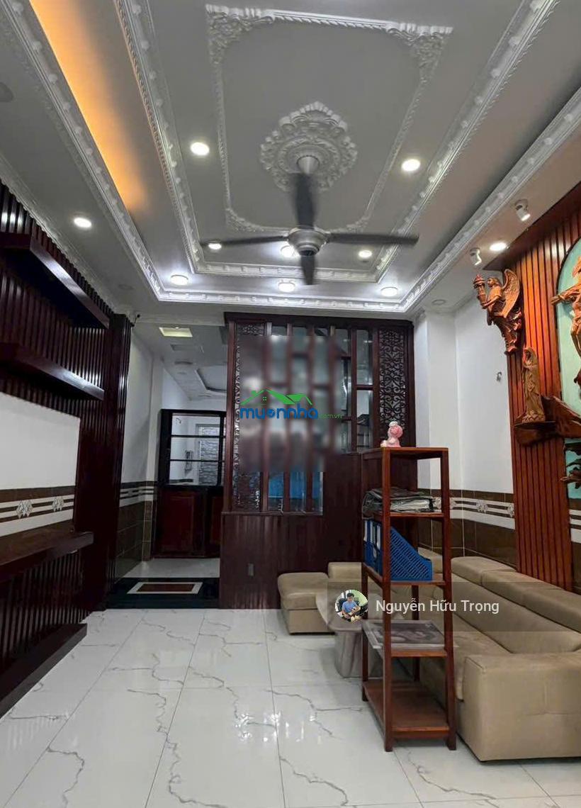 Bán nhà đẹp bờ bao tân thắng đối diện aeon mall, 4,1x17,5m, 4 tầng mới đẹp, giá 9,5 tỷ còn tl - 4